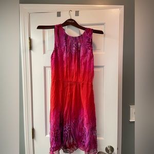 NWT Elie Tahari ombre silk dress. Size 8